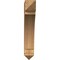 Ekena Millwork Thorton Arts & Crafts Smooth Bracket, Western Red Cedar, 5 1/2"W x 28"D x 32"H BKT06X28X32THR03SWR - alternate 4
